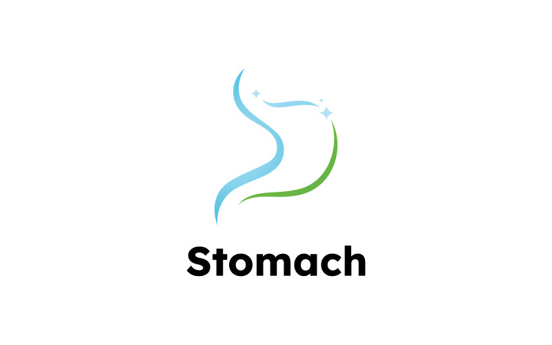 Stomach Logo Vector Design Template 3 Logo Template
