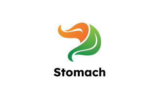 Stomach Logo Vector Design Template 7