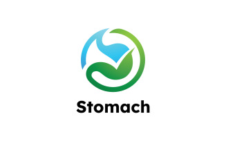 Stomach Logo Vector Design Template