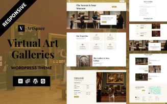 V-Artspace - Museum And Art Gallery Multipurpose Responsive WordPress Elementor Theme