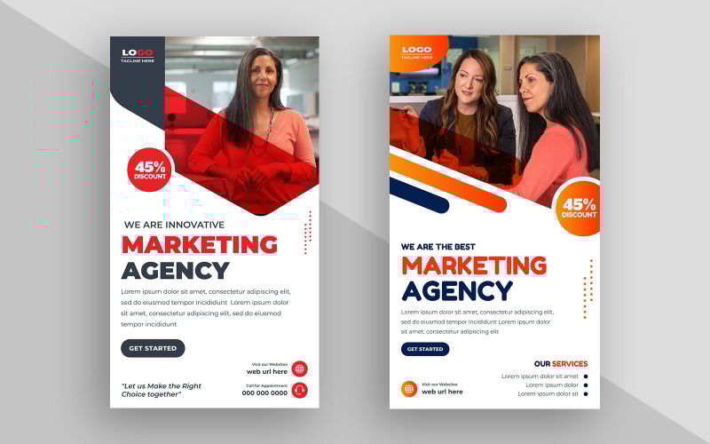 Digital Marketing Social Media Story Template Ver-31