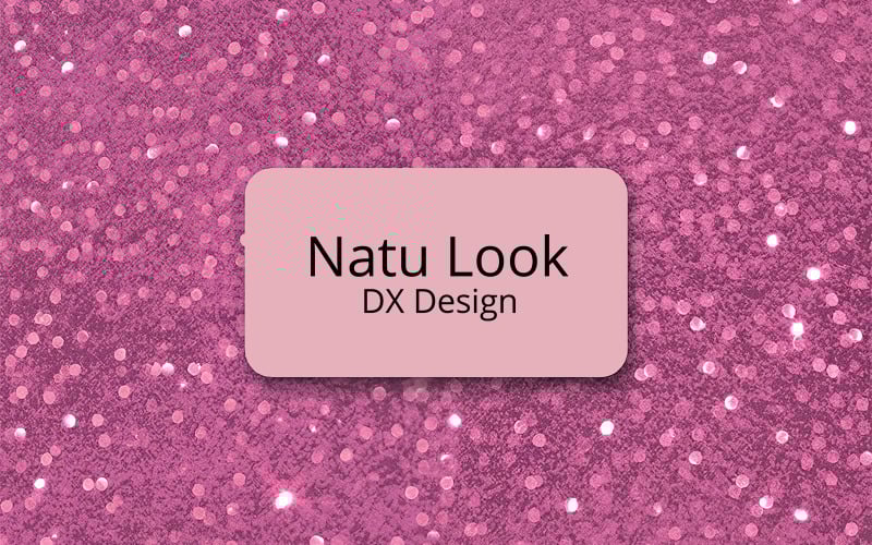 PSD Mockup on Pink Glitter Texture Elegant Background and Branding Design Product Mockup