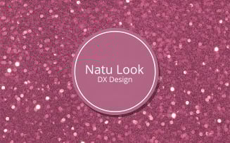 PSD Mockup on Pink Glitter Texture Elegant Background