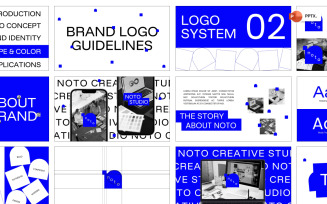 Studio Logo Presentation PowerPoint