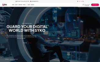 Syko – IT & Cyber Security WordPress Theme