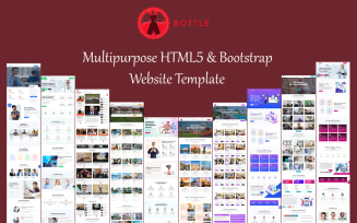 Bottle - Multipurpose Business HTML5 and Bootstrap Website Template