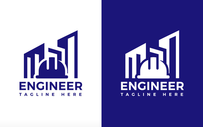 House Construction Engineering Logo Design Logo Template