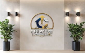 Creative Construction–Modern Building & Architecture Logo Design