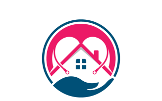 Elegant Home Care Logo Design