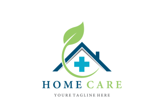Home Care Logo Template Design