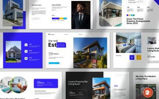 Modern Real Estate PowerPoint Presentation Layout