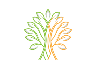 Tree Eco-friendly concept Logo Template