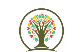 Tree Leaf Eco-friendly concept Logo Template