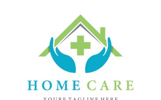 Unique Home Care Logo Template