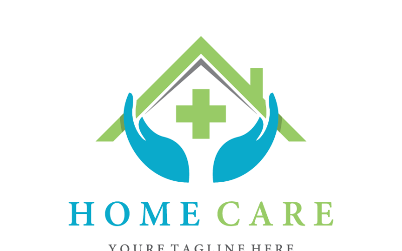 Unique Home Care Logo Template