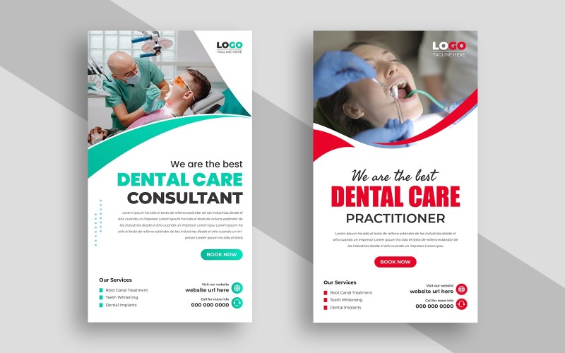 Dental Care Social Media Story Template Ver-3