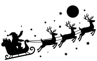 Minimalist Christmas Vector Art