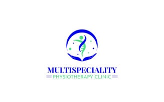 Multispeciality Physiotherapy Clinic Logo Template | Modern Medical & Healthcare Branding Design