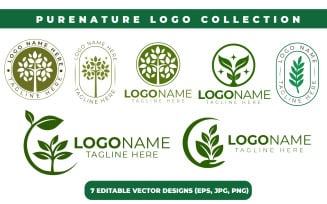 PureNature Logo Collection