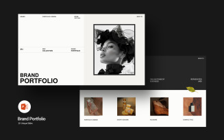 Brand Portfolio Presentation Powerpoint Template