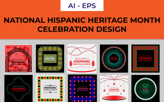 National Hispanic Heritage Month Celebration Design