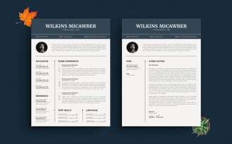 Modern Professional Resume CV Template Editable & ATS-Friendly Design