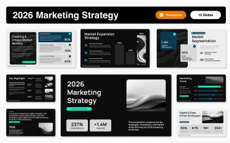 2026 Marketing Strategy PowerPoint Template
