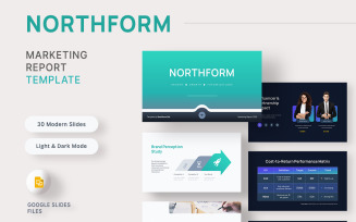 Northform - Marketing Report Google Slides