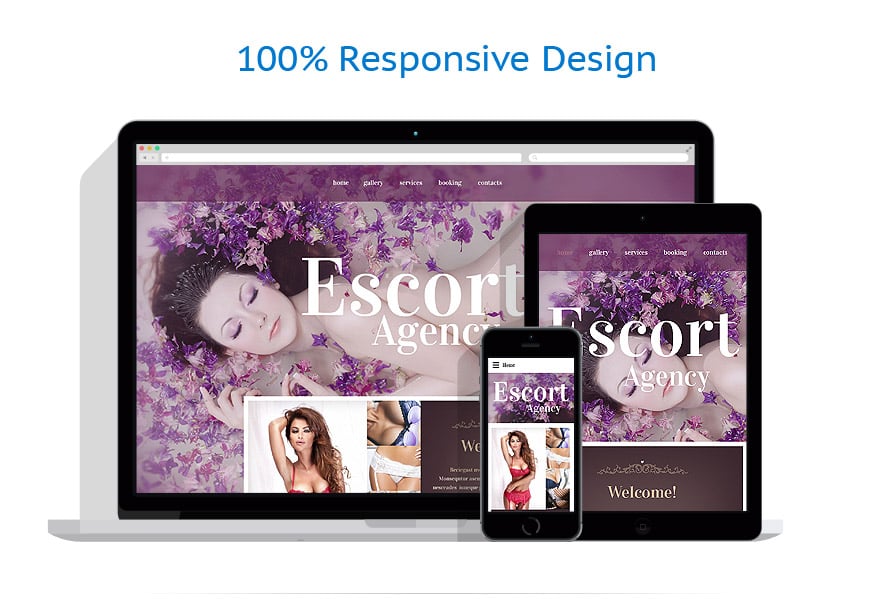 Adult Website Template 54958 Template Shop