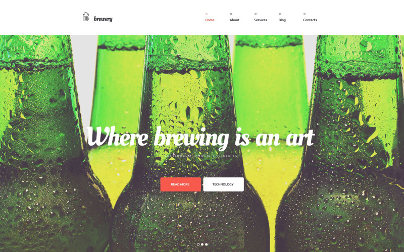 Brewery WordPress Theme
