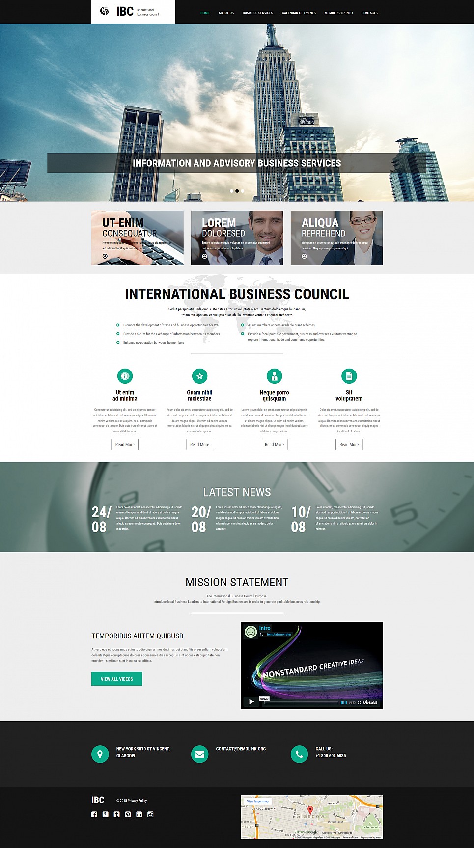 Business Responsive Moto CMS 3 Template New Screenshots BIG