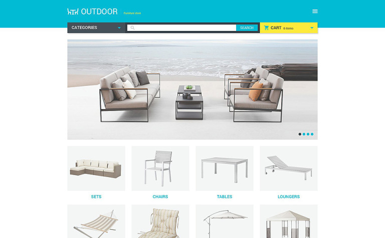 Furniture Responsive OpenCart Theme Big Screenshot Furniture Responsive OpenCart Template New Screenshots BIG