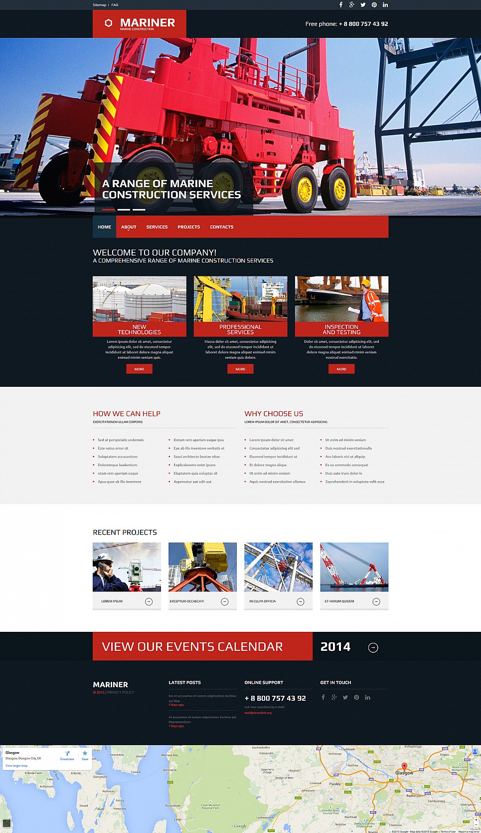 Industrial Responsive Moto CMS 3 Template New Screenshots BIG