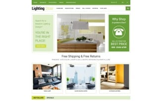 Lightning Store OpenCart Template