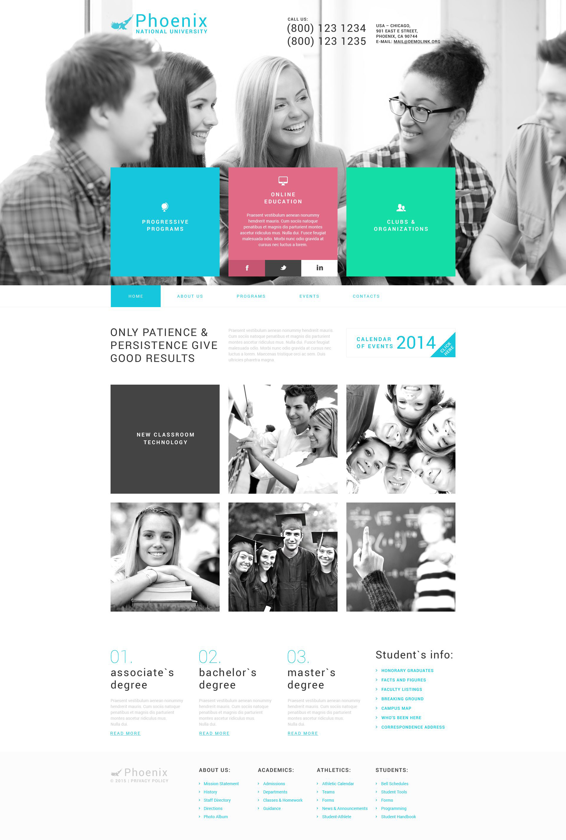 "Phoenix" Responsive WordPress thema №54934