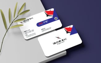 Business Card Design Set Vector