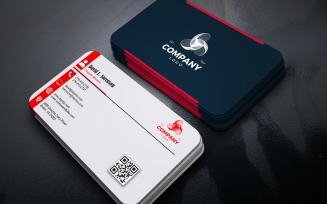 Elegant Dark Modern Business Card Photoshop Templates