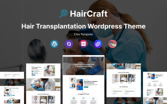 HairCraft - Hair Transplant And Hair Care Multipurpose Responsive WordPress Theme