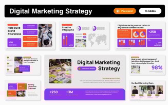 2026 Digital Marketing Strategy PowerPoint Template