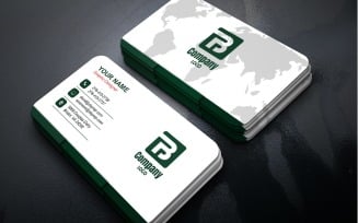 Corporate Clean Business Card Photoshop Templates