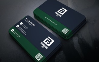 Gradient Modern Business Card Photoshop Templates