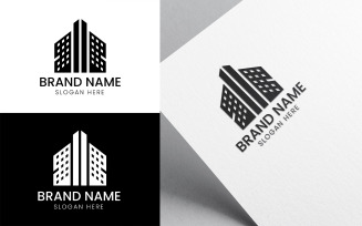 real estate building logo-991