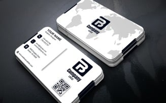 Clean Minimalist Business Card PSD Templates for Professionals