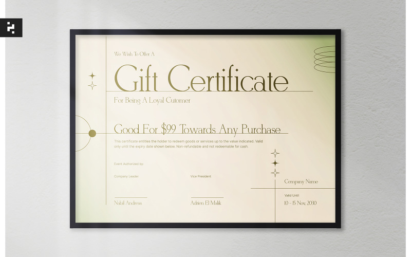 Clean Spa Gift Certificate Certificate Template