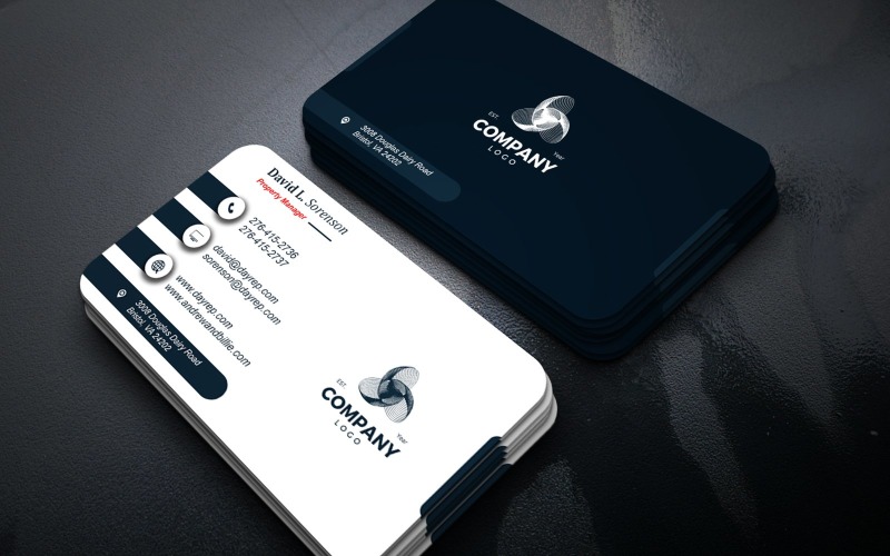 Creative Modern Business Card Templates for Branding Projects Corporate Identity