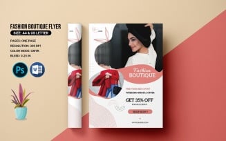 Fashion Boutique Flyer Template