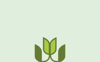 Modern Green Leaf Logo Design for Eco Brands