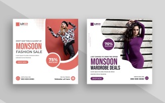 Monsoon Sale Social Media Post Template Ver-2