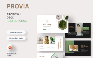 Provia — Proposal Deck PowerPoint Template