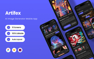 Artifex - AI Image Generator Mobile App